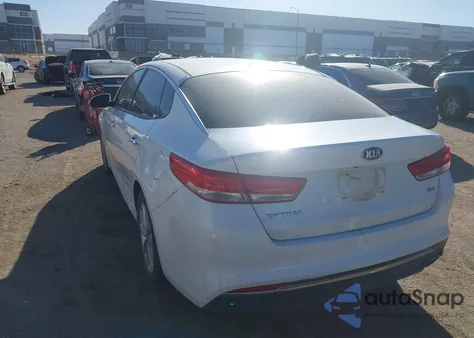 2016 Kia Optima Ex z USA, uszkodzony, nr VIN 5XXGU4L39GG031255